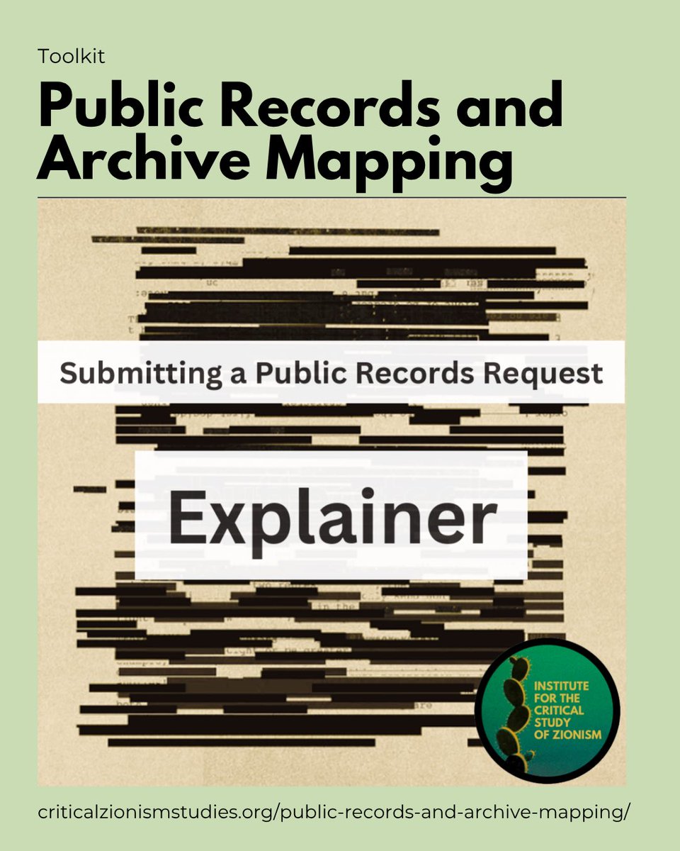 institutecsz's tweet photo. 🧐 PUBLIC RECORDS &amp; ARCHIVE MAPPING
https://t.co/DSoiWicM6N

The Public Records and Archive Mapping Explainer is focused on collecting, collating, and providing avenues for generating new archives. https://t.co/5idoyAJjxq