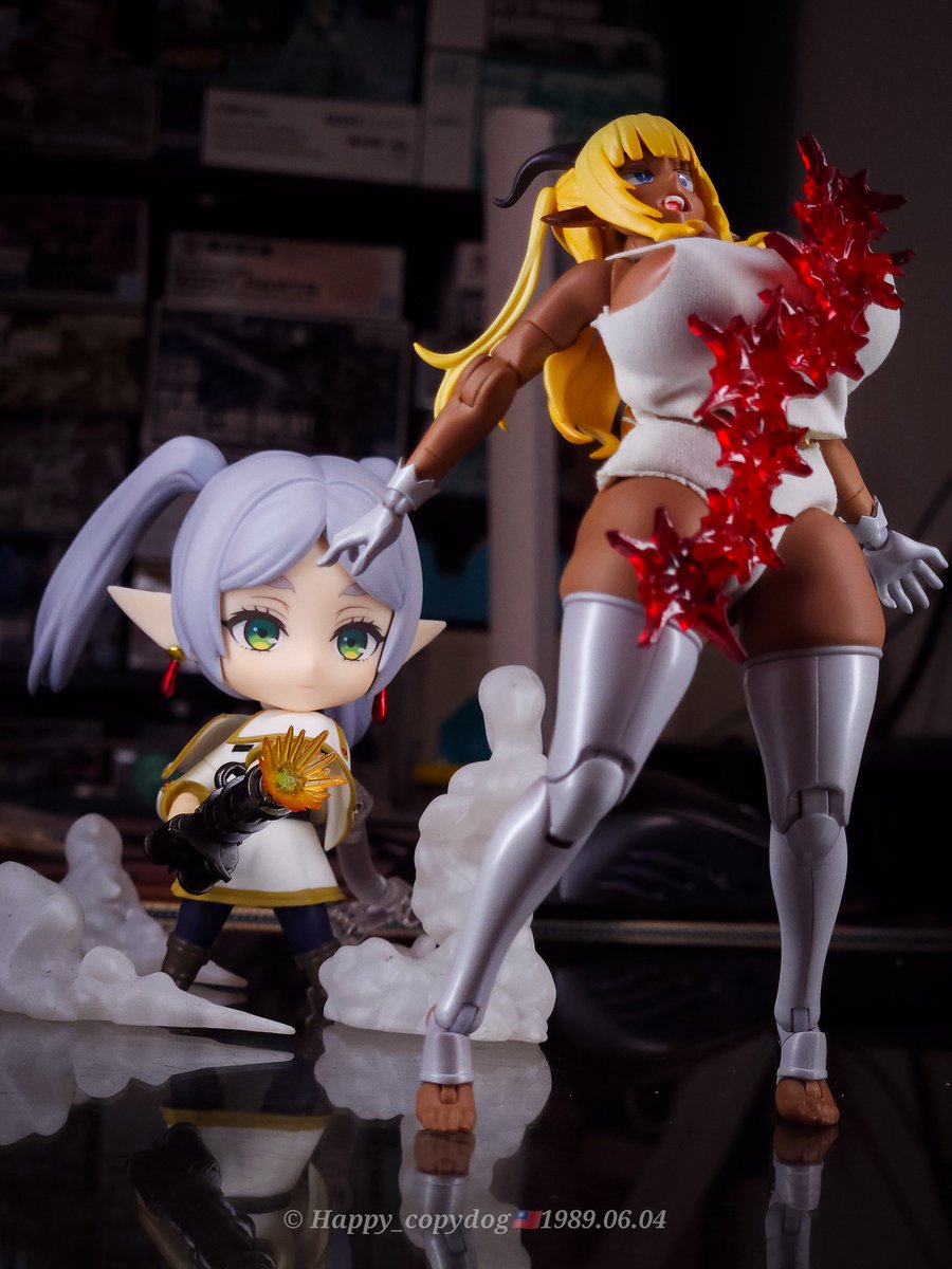 Happy_copydog's tweet photo. 魔族...滅殺... 
Demons... exterminate...

#frierenbeyondjourneysend #frieren #nendoroid #actionfiguresphotography #toyphotography https://t.co/KzhlIpi0lQ