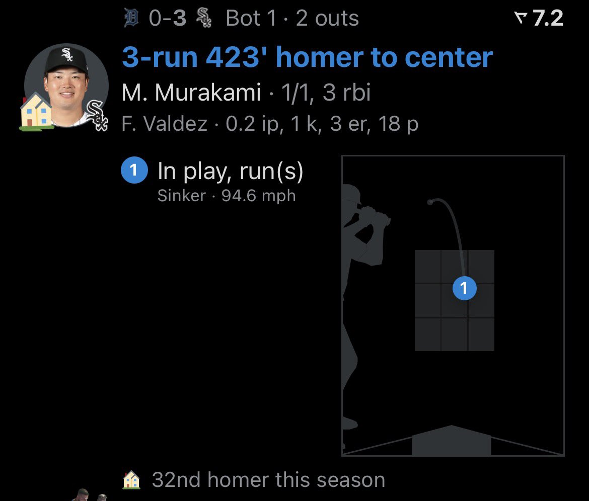 benlivelyfan's tweet photo. Of course he’s the pitcher to wake Murakamki bat 🫩 https://t.co/xNMYS77V9n