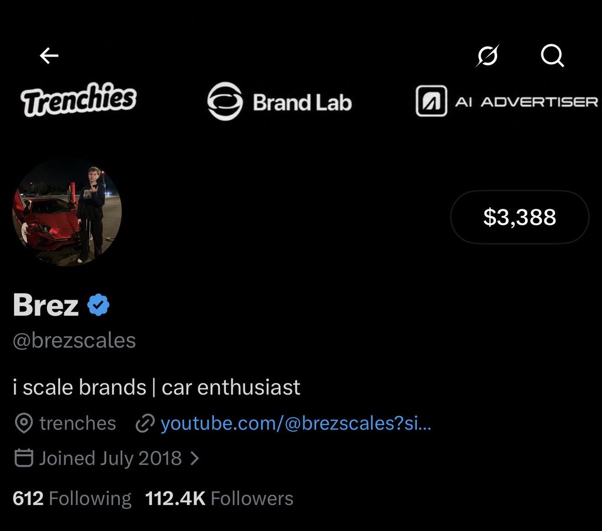 brezscales's tweet photo. @elonmusk I received all this money in my X wallet. Do I have to pay taxes on it? https://t.co/CLzpVh67St