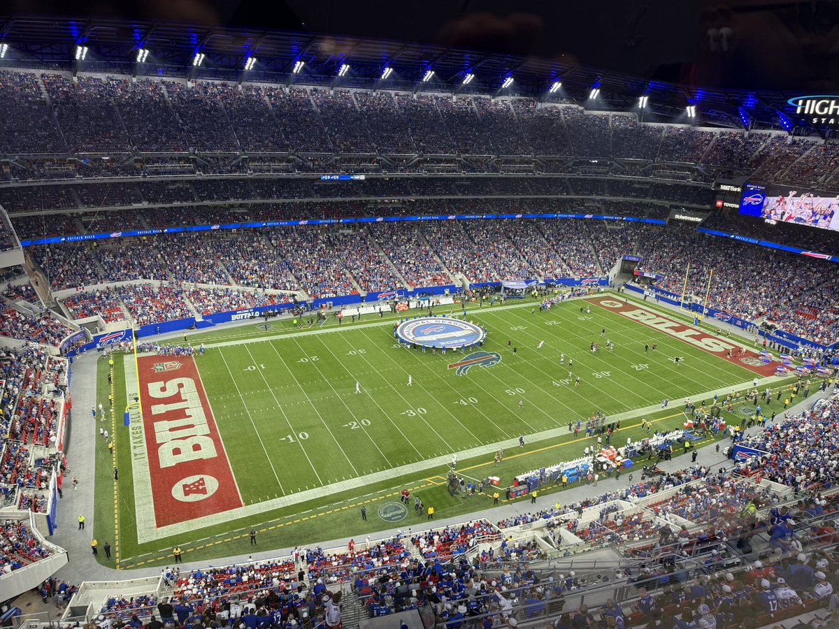 SalSports's tweet photo. The first-ever regular season game at Highmark Stadium. Detroit Lions at Buffalo Bills. September 17, 2026 https://t.co/9Ih0OEAMdj