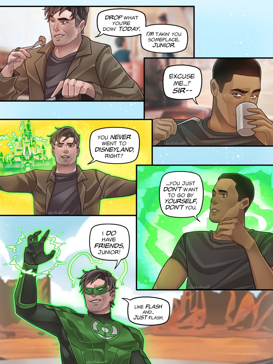 DerkDrew124's tweet photo. in brightest day 💚 https://t.co/lHtPNhUcDB