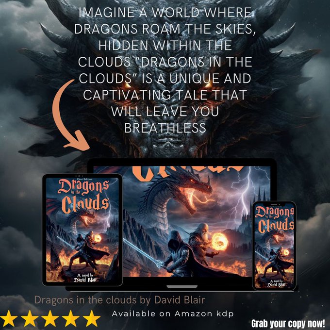 Davidblr7777's tweet photo. Hey, #AUTHORS, #Share #books &amp; #links #WRITERSLIFT #READERS #writingcommmunity #mustread #booklovers #book #podcasts #ReadersCommunity #booktwitter #blogs #bookrecommendations #sciencefiction #FantasyBooks https://t.co/uwZI1ThjHI https://t.co/5WbuDKcPm3