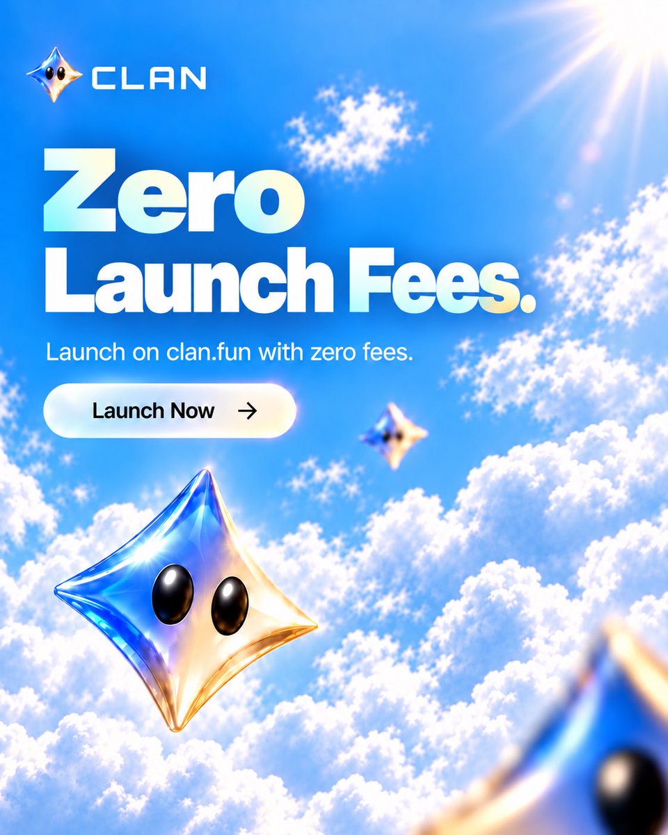 clandotfun's tweet photo. Create and launch your token on https://t.co/EjxYHVmIDn and get it live in seconds.

Build it. Launch it. Trade it. ✦ https://t.co/MbhzXz3x2F