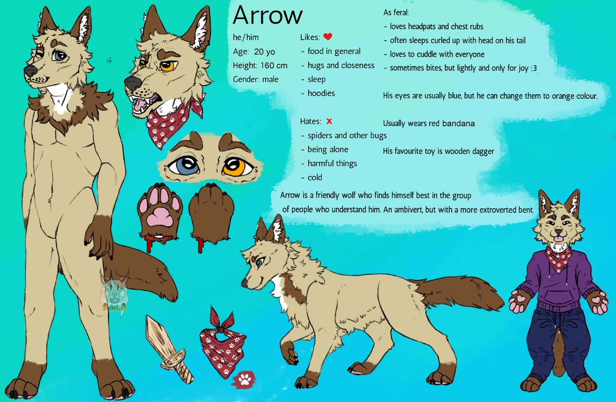 fixter_wolf's tweet photo. @ArtisticNovaa This is mine. Thank you :3 https://t.co/5VzTPIbbOT