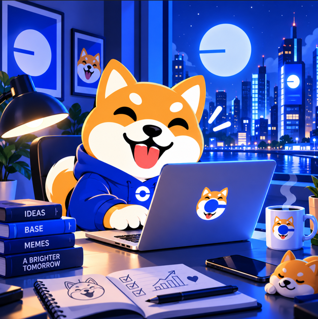 Coinu_base's tweet photo. Big plans. Small paws. https://t.co/T4mZnxXutr