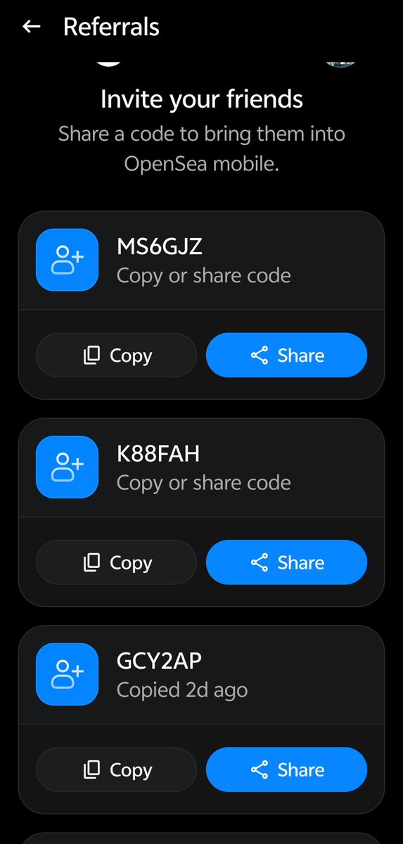 woshi_sui's tweet photo. @opensea Some codes if anyone wants https://t.co/vLXAO0ABMm