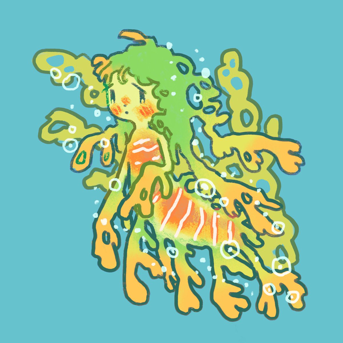 onenhillion's tweet photo. leafy sea dragon https://t.co/B3jOvYT23k