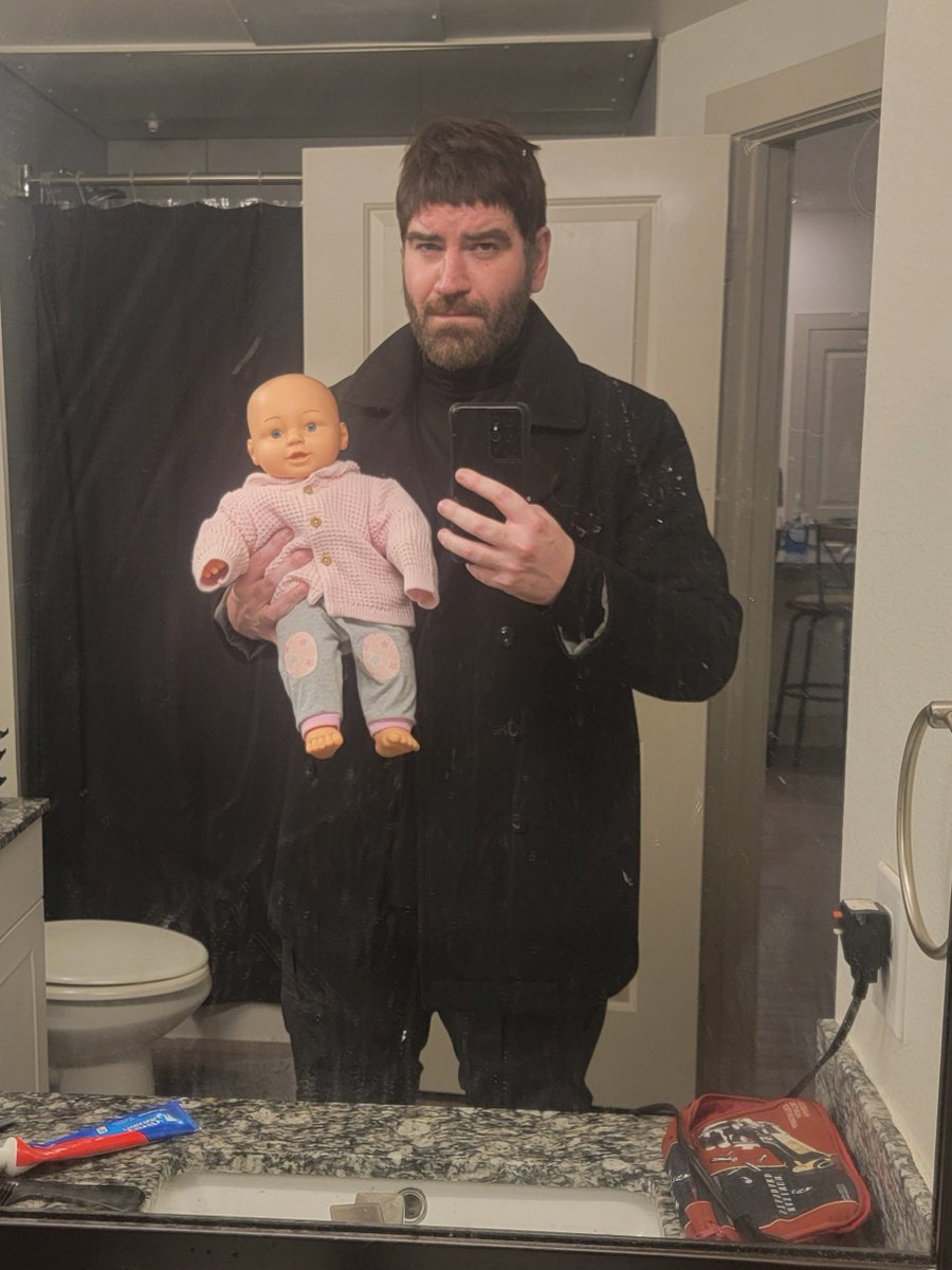 RyanStewartVO's tweet photo. Taking Rose to see a movie. Hope it's not too scary. #ResidentEvilㅤ #chrisredfield https://t.co/dA4Up9IqZN