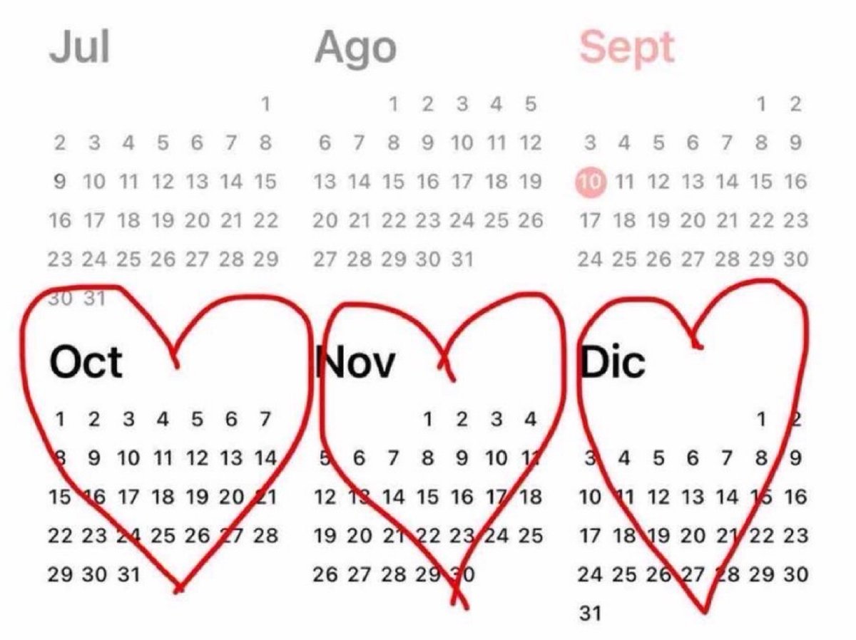 Guarromantico_'s tweet photo. Ya casi se vienen los mejores meses del año: https://t.co/B3K77FOiLZ
