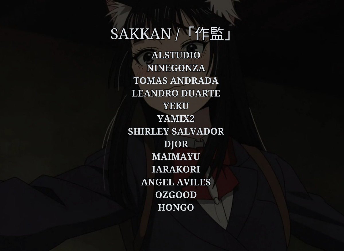 ALSTUDIOOK's tweet photo. Tuvimos la oportunidad de trabajar en Yani Neko episodio 11, donde hicimos trabajo de Nigen y Sakkan!

Muchas gracias a la Producción y a nuestros animadores por su gran trabajo!

#chainsmokercat #yanineko #anime https://t.co/35T0FeWTJh