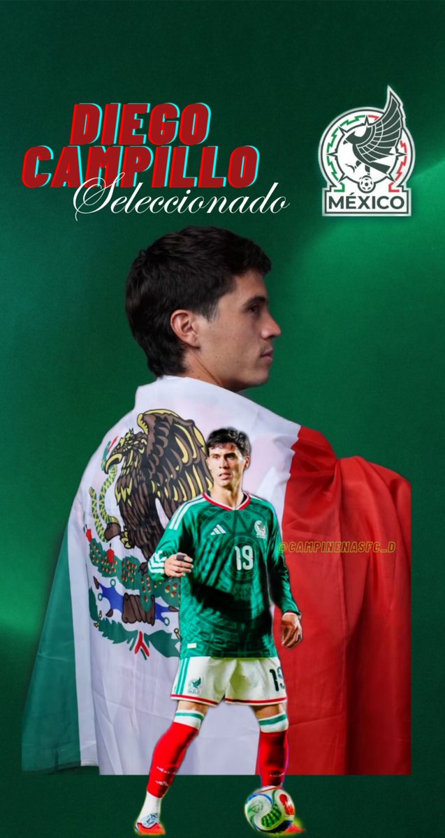 CampinenasFC's tweet photo. Diego Campillo se encuentra listo para defender en el Tri. Felicidades por esta convocatoria, sabemos que ama los colores y siente la camiseta🇲🇽♥️
#DiegoCampilloSeleccionado https://t.co/CPDPUMYPzn