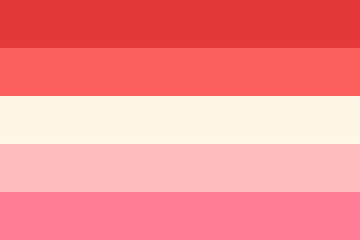 tamiloveslesbos's tweet photo. #lesbian flag for lesbians who love strawberry milk https://t.co/KwZqgolFmO