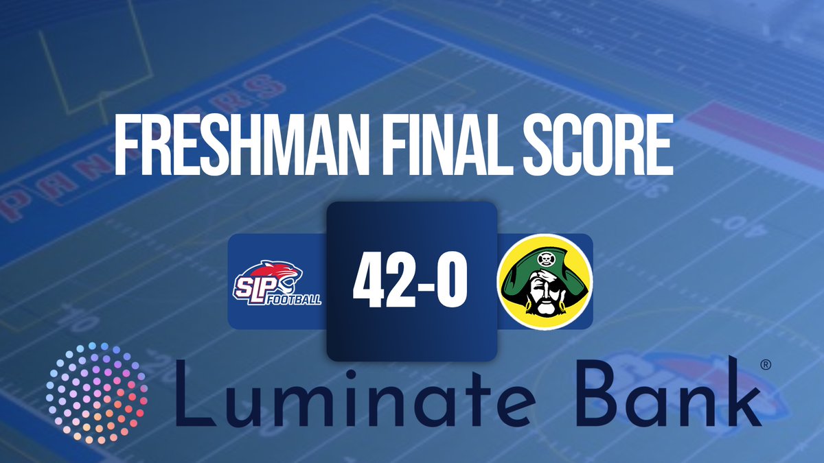SLPPantherFB's tweet photo. Freshmen rip off a 42-0 victory tonight vs Park Center! https://t.co/bdlRPi3xOR