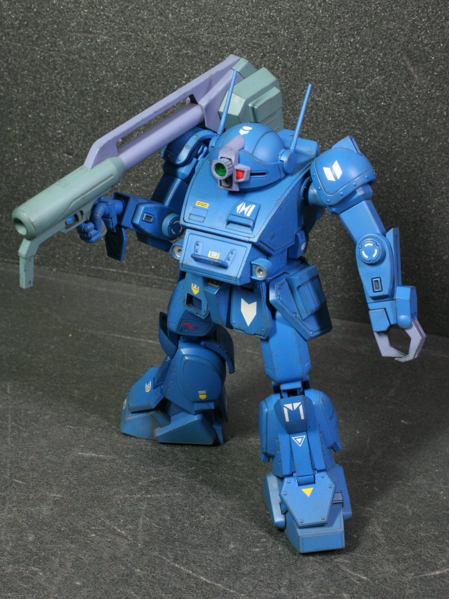 SolticM's tweet photo. ウェーブ 1/35 ストライクドッグ
ATの中ではエース向けスペシャル機というイメージのある機体で、それが主人公機ではなくライバル機だというのがボトムズらしさ。
ウェーブのキットはラビドリードックのパーツ替えで、出来は同社の標準的なレベル。 https://t.co/rAsmkMy2ua