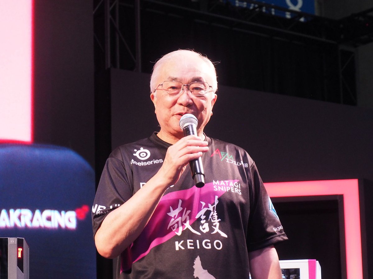 game_watch's tweet photo. 平均年齢67歳のプロチーム「マタギスナイパーズ」が東京ゲームショウに参戦！　シニアeスポーツの可能性を提示【TGS2026】　 https://t.co/Izl7WQShav https://t.co/zpc7R55Zaw