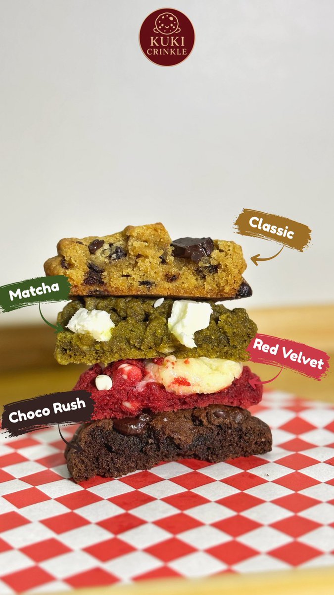 felipken12's tweet photo. Psst… your cookie cravings are due. 👀🍪 Kuki Crinkle is now gathering orders! Who’s in?

📍Montalban, Rizal 
🚚Via Lalamove https://t.co/NbZQenTZTb