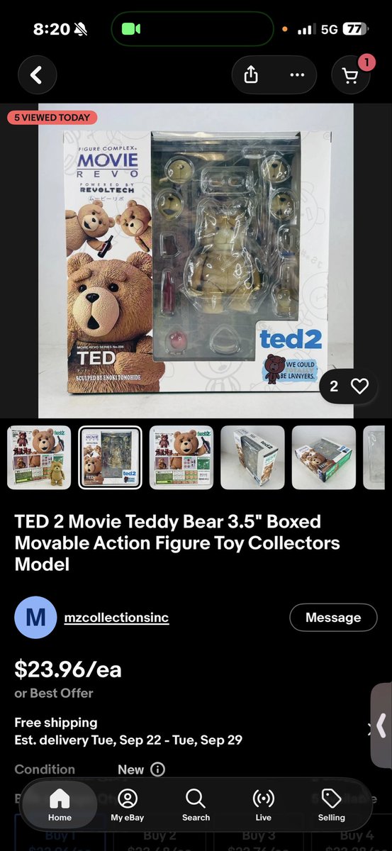 Weebo_Chibbo's tweet photo. someone give me $24 for this ted figure https://t.co/n1aqwVJFNm