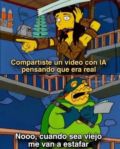 SalobreMon47's tweet photo. Puta madre compartí este video sin darme cuenta que era IA https://t.co/GKAzn0EncH