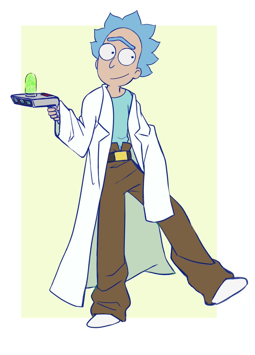 ScarlKnight's tweet photo. Little Rick for fun https://t.co/EeHGcUtluw