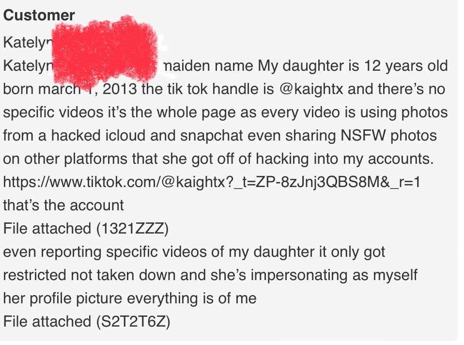 Lzvst's tweet photo. @ZukosRevamp She also did this with the tiktok account that was created to expose her a year ago 😭 https://t.co/WfHekh528M