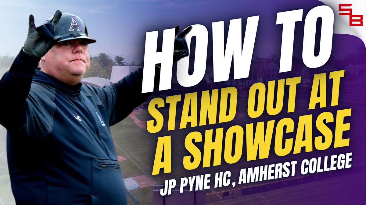 CoachBeede's tweet photo. 🎙️ TONIGHT 8CST on Inside The Show!

We’re joined by @JPPyne , Head Baseball Coach at @AmherstBaseball 

👉 We’re talking high-academic recruiting, showcases, what coaches are really looking for, and Amherst baseball.
https://t.co/Xrjf0POCng https://t.co/c2mXUIaNXz