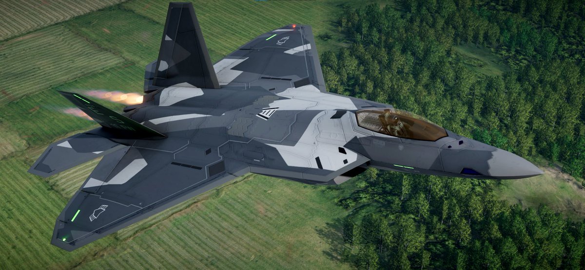 Aryx3D's tweet photo. F-22E Strike Raptor liveries https://t.co/UEFxCwY74z