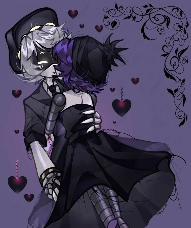 sylvie9899's tweet photo. A love written in shadows and purple hearts. 💜 https://t.co/G4EMRUINm7