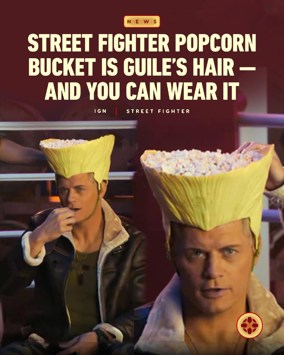 oHLeiqANE8fT9Ck's tweet photo. 『ストリートファイター／ザ・ムービー』、ガイルのポップコーンケースが相当なもの。 https://t.co/3lHNH27rbe