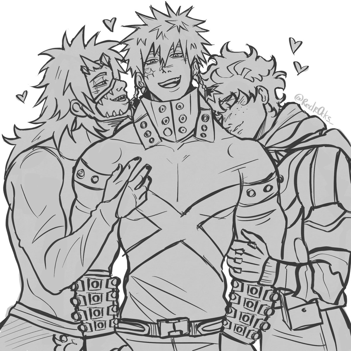 redr0cks_'s tweet photo. why would he wanna choose when he can have both #kiribakudeku #krbkdk https://t.co/LtF1eSwBuR