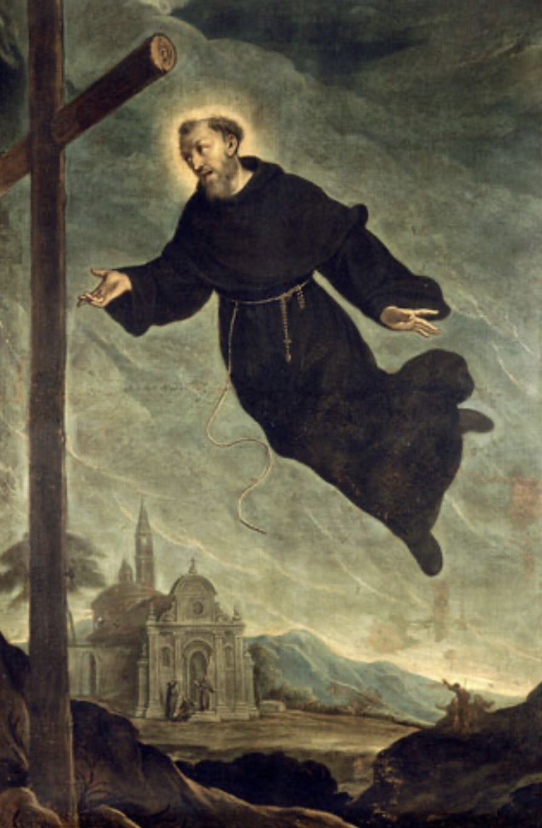 Burgess7281975's tweet photo. “Clearly, what God wants above all is our will, which we received as a free gift from God in creation and possess as though our own."

Saint Joseph of Cupertino 
Ora Pro Nobis https://t.co/vEyOw0iuGa