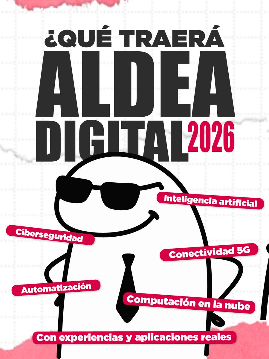 LaPosta_Ecu's tweet photo. 🤖🚀 La tecnología ya no es cosa del futuro. Está pasando ahora.
Aldea Digital Claro 2026 llega a Quito para conectar innovación, inteligencia artificial, emprendimiento y nuevas oportunidades en un solo lugar.
📅 22 de septiembre
📍 Bicentenario Centro de Convenciones de Quito
⏰ 09h00 a 17h00
🎟️ Entrada gratuita
Habrá expertos nacionales e internacionales, demostraciones en vivo, Zona Expo y Ciudad StartUp. 👀
👉 Si lo tuyo es la tecnología, la innovación o emprender, este evento es para ti.
Regístrate en https://t.co/cA6d0BV7UY.  @ClaroEcua