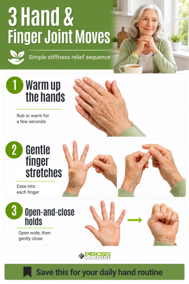 Exercise4Injury's tweet photo. The advice to rest it is what turns one stiff joint into three. 
Arthritic joints do better with small, frequent movement than with protection. https://t.co/C4ww1aRcEj https://t.co/zBgvQgVrt4