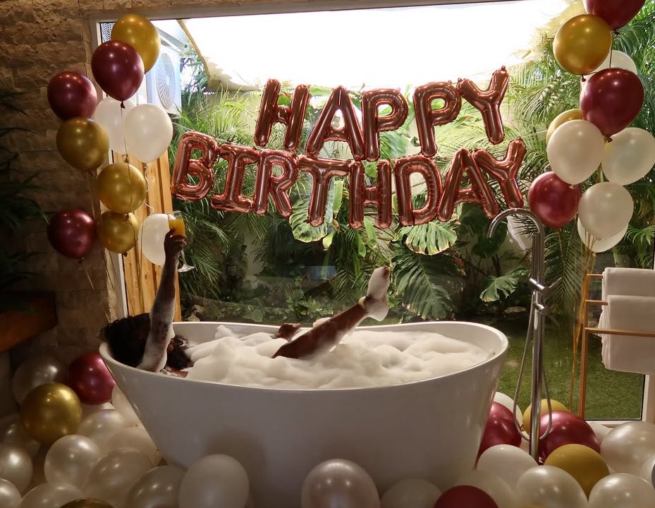 thereallilkayla's tweet photo. The Birthday 🥂 https://t.co/voJXvDYc8l