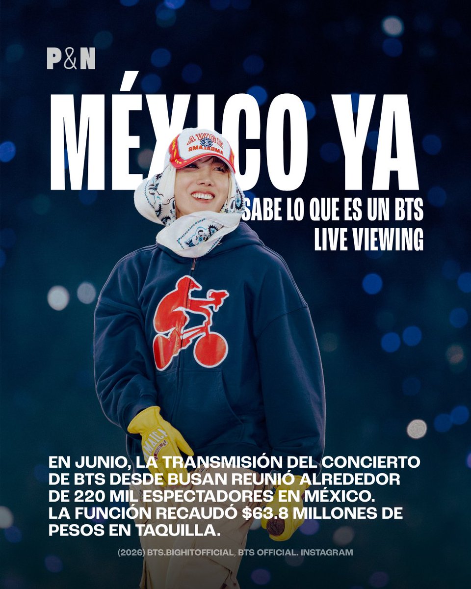 Cinepolis's tweet photo. ARMYS, prepárense porque Arirang no ha terminado… apenas comienza y ahora llega al cine. 💜🫰🏼 #BTSArirang 
@Paloma_Nacho https://t.co/qLT4h13eex