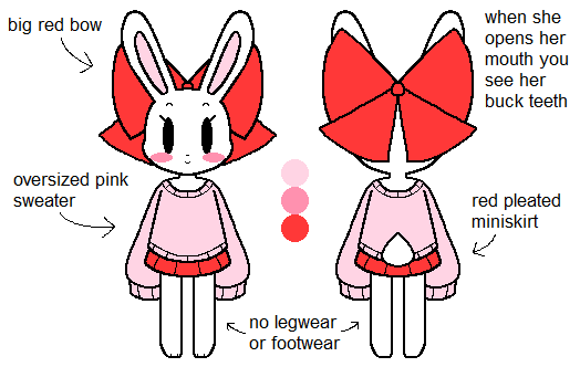 blobtonight's tweet photo. old art from years ago but here's my sona. her name is bonnie and she's just a silly little bunny https://t.co/3u2n9GfGCB