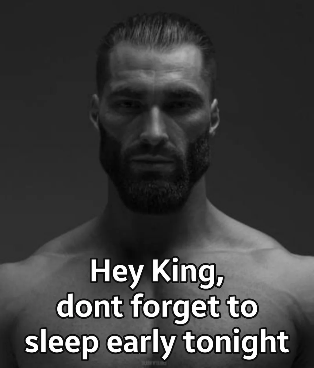 NewBRBarber's tweet photo. I wonder if those 2019-2023 "Life improvement to Adonis" posts and memes using wojak and the chad, and gigachad were a prototype for the now modern, more brutalist and eugenic looksmaxxing movement? It was a different era, indeed. https://t.co/eKyhWwf9yU