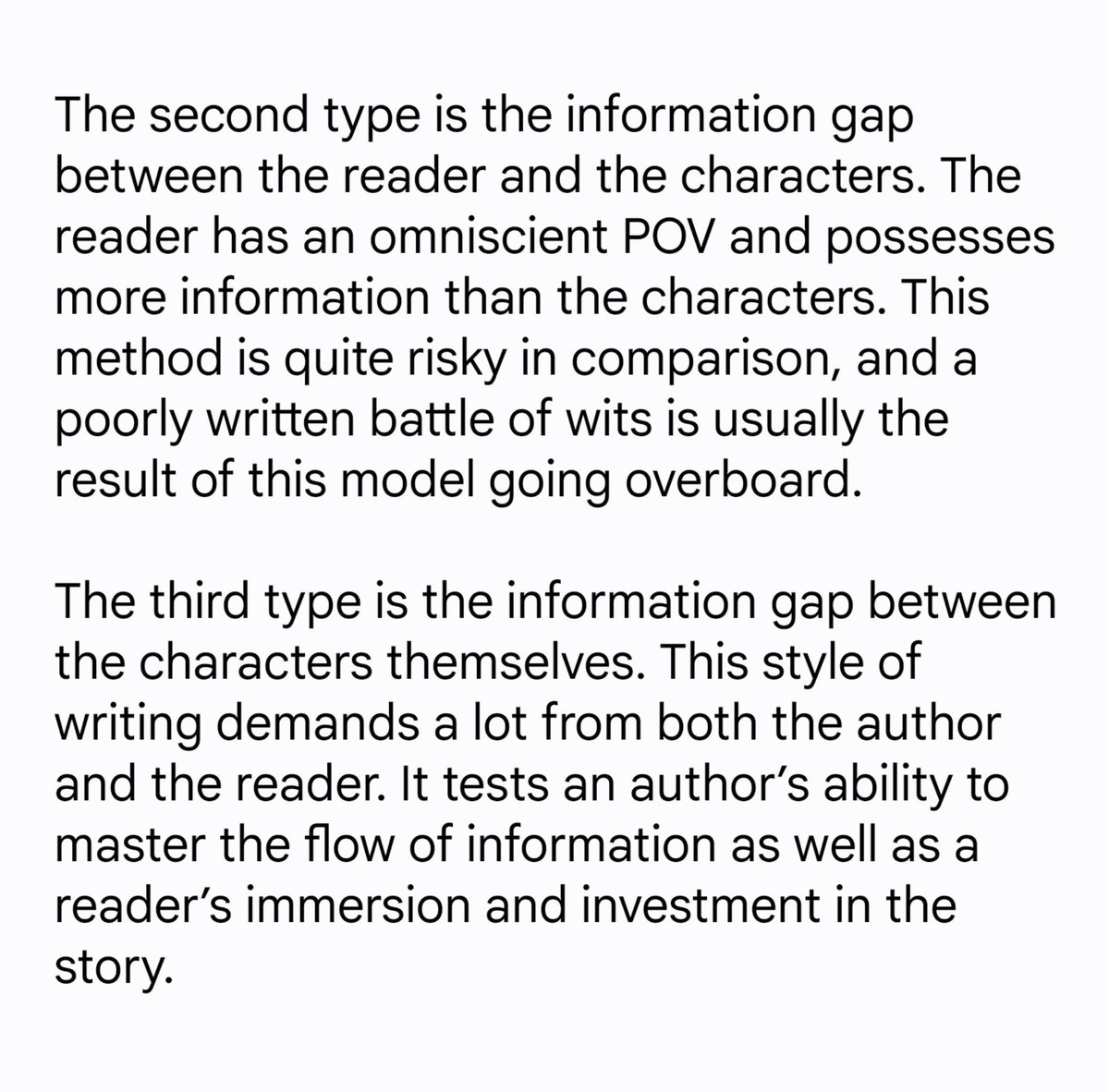 Pekoelotte's tweet photo. I did an English translation of Fulan's (Jing Yuan's writer) post about Jing Yuan and the essence of stratagem

------

"To me, the brilliance of Jing Yuan’s character lies in the fact he was forced into a passive position by the crippling information gap from start to finish." https://t.co/qpoIV62p11