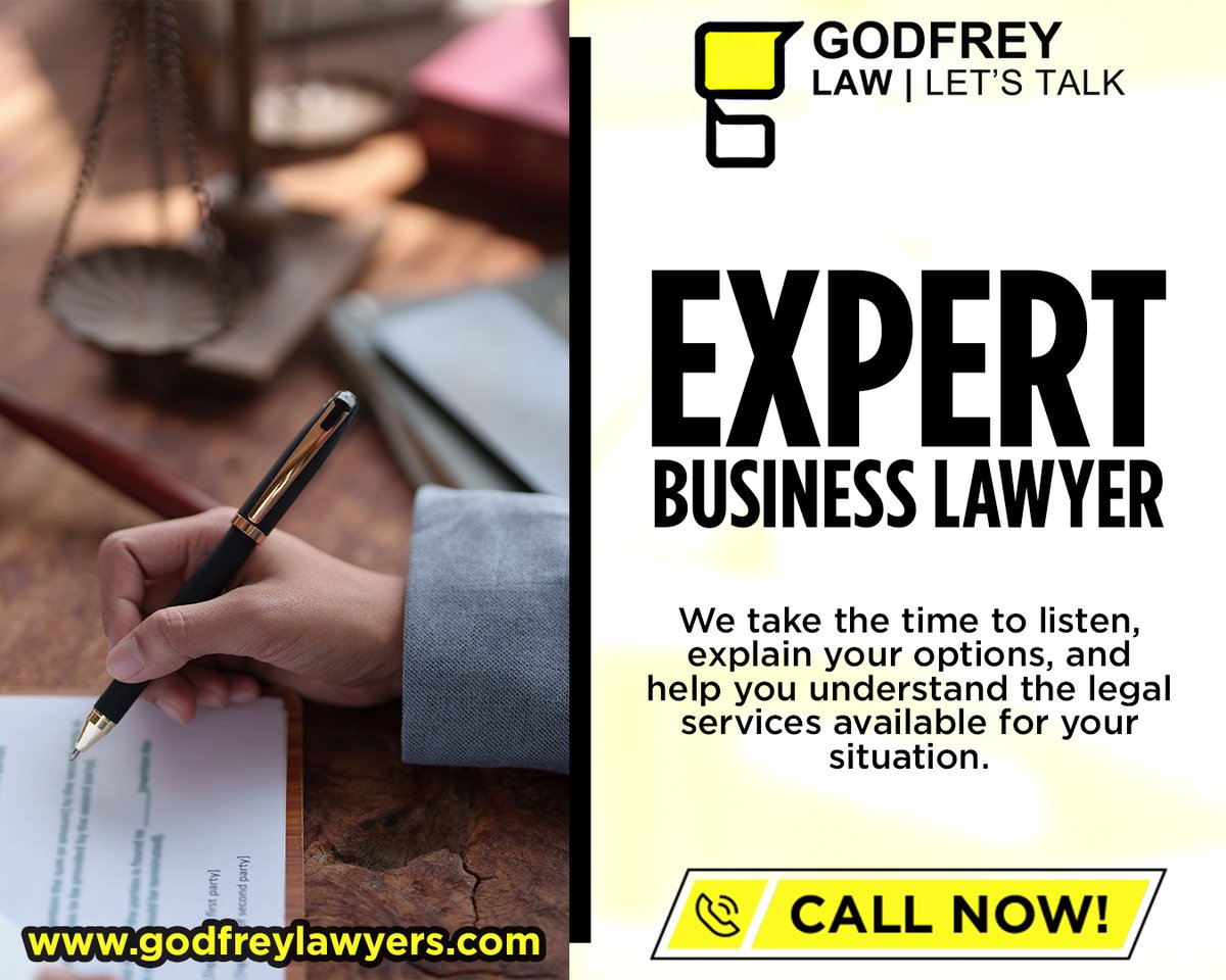 GodfreyLawUT's tweet photo. ⚖️💼 Utah business owners, legal questions can arise at every stage. We have helped Utah businesses since 1984. Need a business lawyer? Talk with us. A business lawyer can help explain your options.

🌐 https://t.co/bPekeJUmrI 

#BusinessLawyer #EstatePlanningAttorney #GodfreyLaw https://t.co/6Q3xKjFF1E