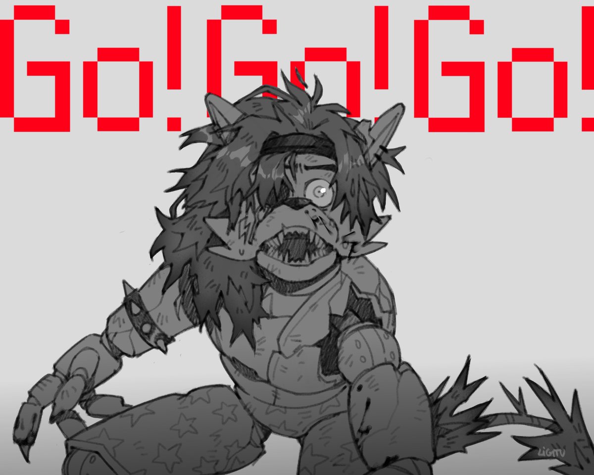 LIGTU195010's tweet photo. Glamrock foxy https://t.co/qGfcUtaAv5