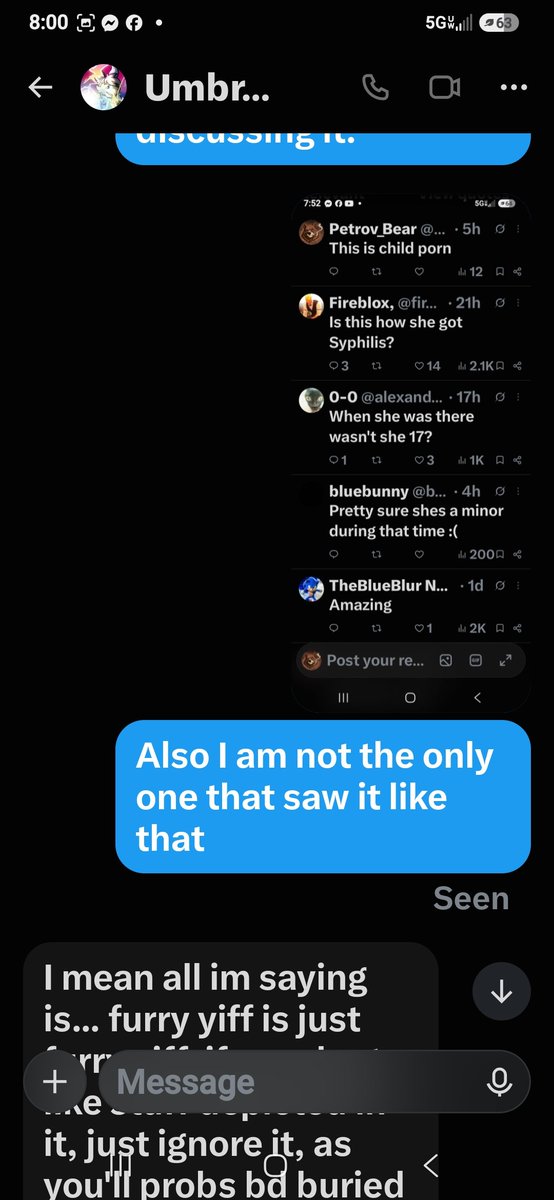 CuddleBear2004's tweet photo. @ShadowJolt135 wanna talk about the loona child animation you reposted along with zoo art. Like I tried to give ya the benefit of the doubt by you aint knew but you post zoo art too like damn bro your cooked cuz I also noticed you took the loona one down. https://t.co/X3TZOXt1Iw