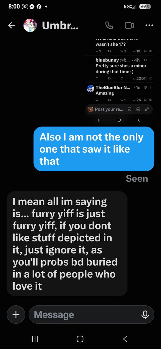 CuddleBear2004's tweet photo. @ShadowJolt135 wanna talk about the loona child animation you reposted along with zoo art. Like I tried to give ya the benefit of the doubt by you aint knew but you post zoo art too like damn bro your cooked cuz I also noticed you took the loona one down. https://t.co/X3TZOXt1Iw