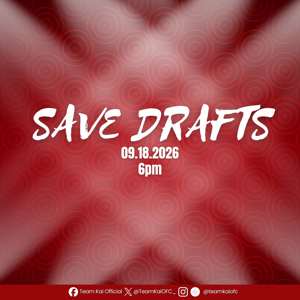 TeamKaiCore_'s tweet photo. Kaimates! Save your drafts!

Tonight, get those Choco Pao–themed drafts ready because something sweet might be coming our way! Can’t wait to see what’s cooking with this sweet treat! 

#KaiMontinola https://t.co/aWYRnflip8