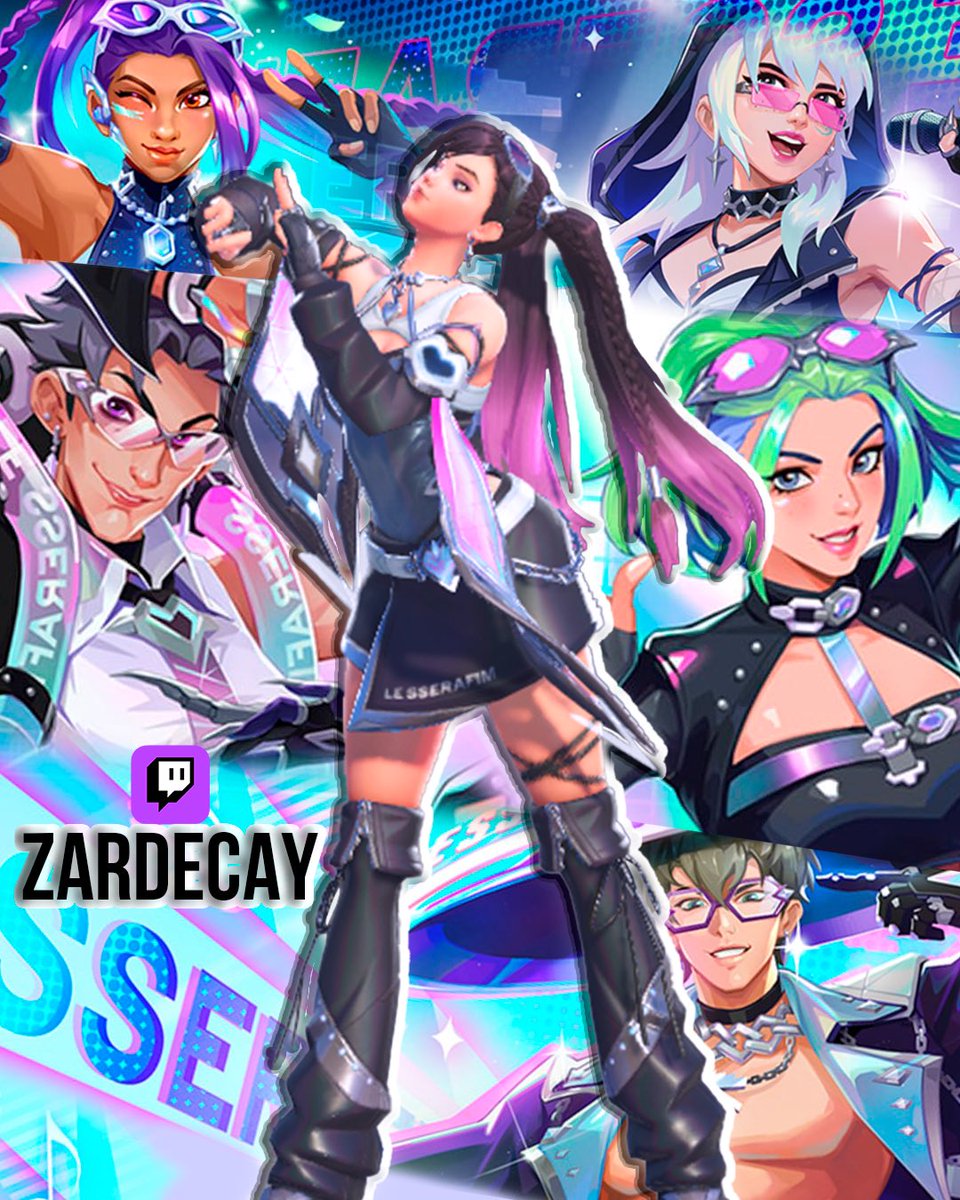 zardecay's tweet photo. 🎤SORTEO🎤
MEGABUNDLE LE SSERAFIM

Para participar:
👩‍🎤Follow
🧑‍🎤RT + Like
👨‍🎤Seguir en Twitch y responder ESTE tuit con tu user de twitch 

📌Lo sorteo el 26/09 en vivo en Twitch

Gracias @overwatchlatam por el código ✨
#OverwatchLATAMMegalotegiveaway #OWLATAMLESSERAFIM https://t.co/NLKfEuK4Pa
