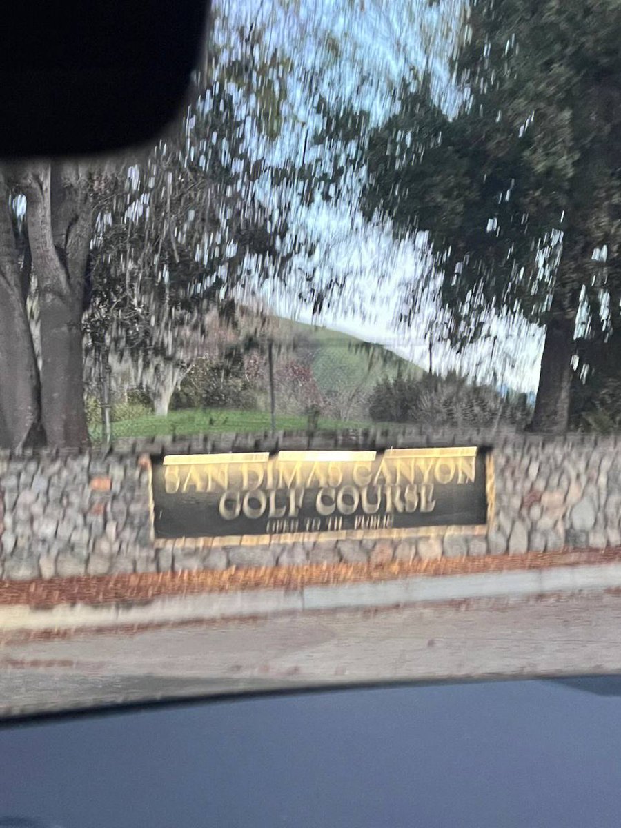 Edithtnubvv's tweet photo. San dimas canyon park！⛳️📷 https://t.co/toZfh6i6qv