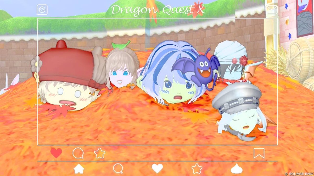 Dq10Lemon's tweet photo. 秋冬ドレアお披露目会しようと思って集まったらなぜかこんなことになってしまいました👹 https://t.co/96F8B9Hy5R