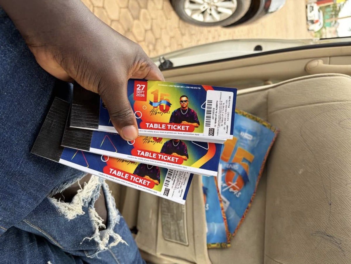 StormLegacy92's tweet photo. #15yearsofdjalberto is happening u ought not to miss this party!!! Have you secured yr ticket??? ??? And the western Uganda watch out for this crew tho weekend we’re in yr area!! Come let’s activate this party https://t.co/8LrP2LVpos