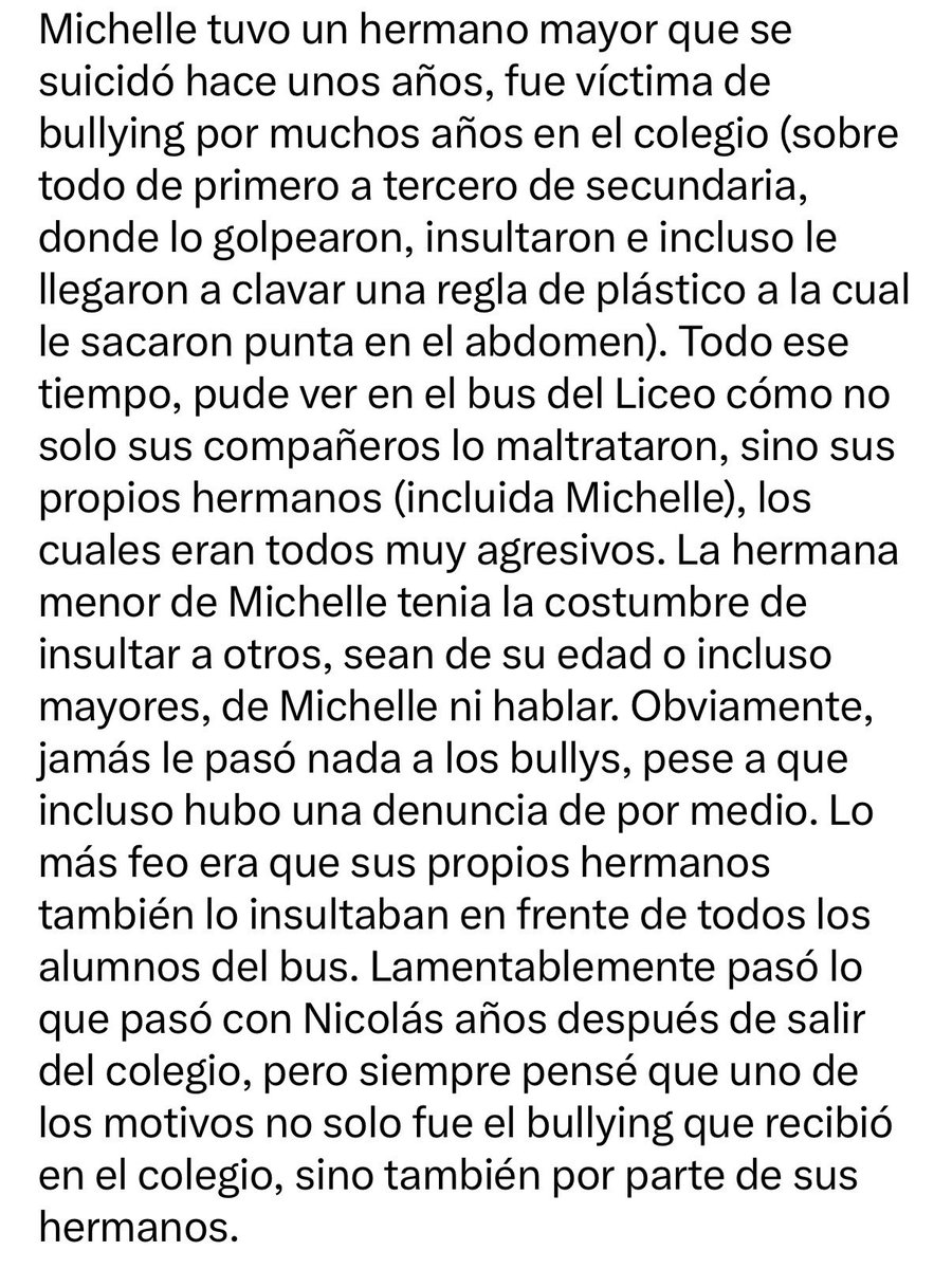 stopqqk's tweet photo. Lo de Michelle Onetto es mucho más denso de lo que imaginaba. La mitad de las denuncias que me llegan son hacia ella. Las siguientes fotos que comparto son cuatros chats de personas distintas. 

Bully Liceo Naval Almirante Guise. Influencer https://t.co/hBQAKEsoIn