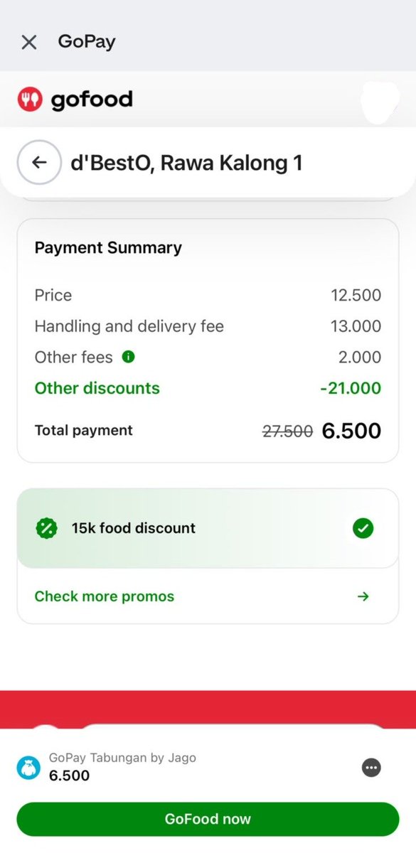 larasioe's tweet photo. beneran sehappy itu pas dapat diskon order gofood di apk gopay mulai dari 5rb aja. tetep kenyang dan makan enak tapi ga khawatir boncos 🤩 #GoFoodmulaidari5000diGoPay https://t.co/XMLomrnisG