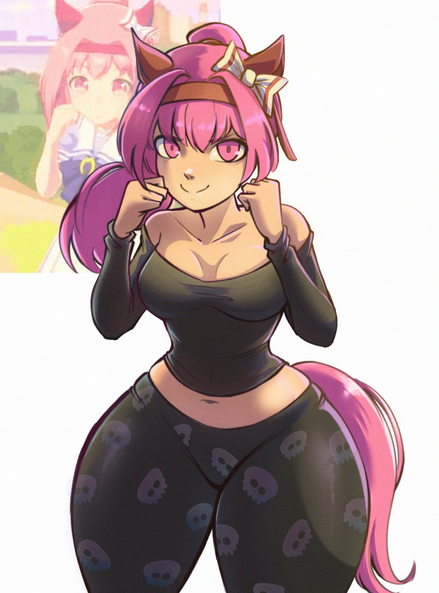 YornDraws's tweet photo. Haru Urara Extra EXTRAAA! :D #umamusumeㅤ https://t.co/B4UJluTBDh